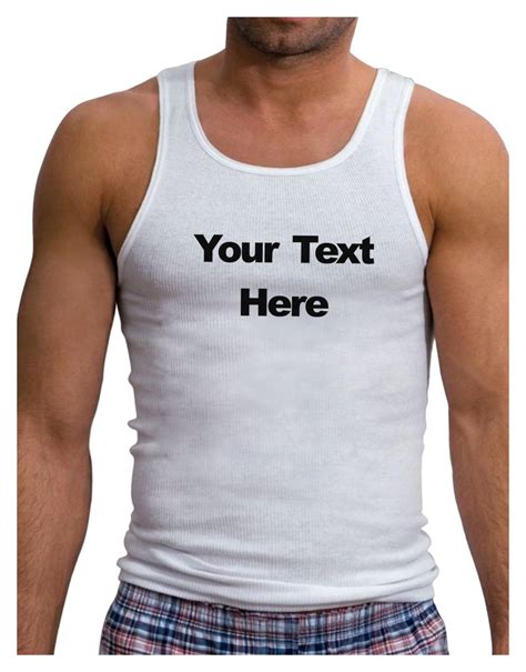 Ribbed Tank Tops For Men Davson Sales