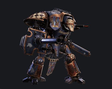 3d Asset Warhammer 40k Imperial Knight Cgtrader