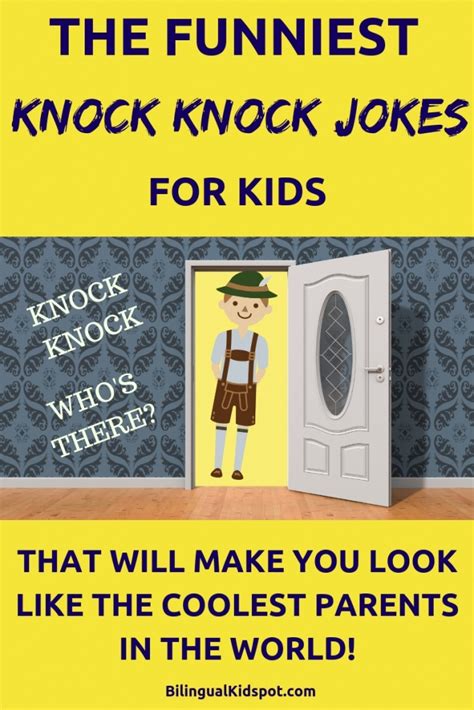 60 Funny Knock Knock Jokes For Kids To Get Them Laughing