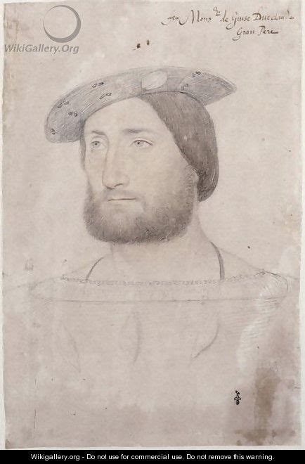 Portrait Of Claude De Lorraine 1496 1550 Duc De Guise C1525
