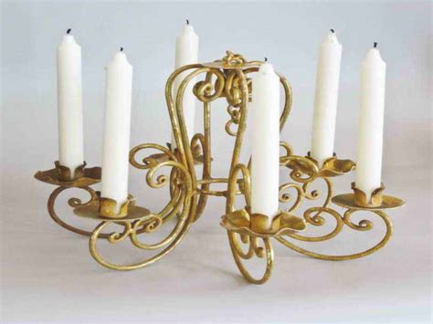 Beautiful Real Candle Chandelier Homesfeed