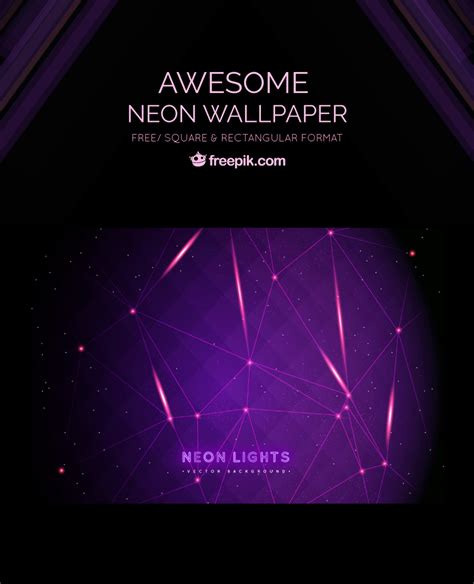 Freepik Graphic Resources For Everyone Neon Wallpaper Neon Science