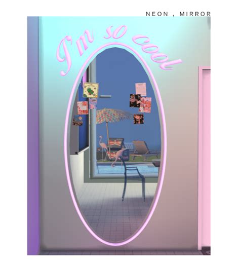 20 Sims 4 Mirror Cc That Is Worth Checking Out Neon Mirrors And More