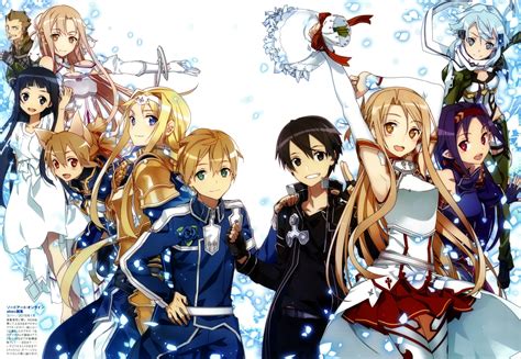 Download Alice Zuberg Eugeo Sword Art Online Asuna Yuuki Kirito Sword Art Online Anime Sword