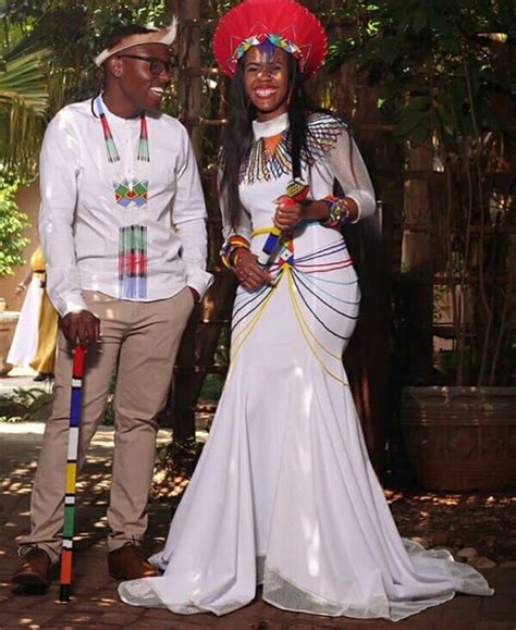 Modern South African Zulu Traditional Wedding Attire African