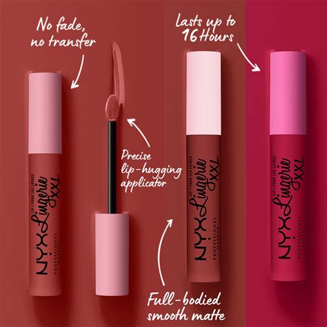 Nyx Professional Makeup Lip Lingerie Xxl Matte Liquid Lipstick Stamina Buy Nyx Professional