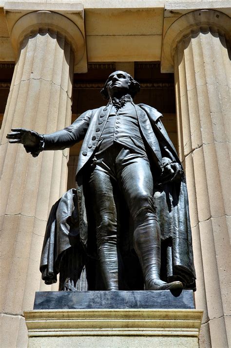 George Washington Memorial At Federal Hall In New York City New York Encircle Photos