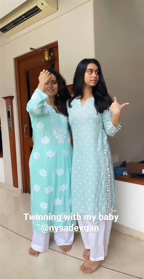 Kajol And Nysas Twinning Kanganas Frida Look On Raksha Bandhan