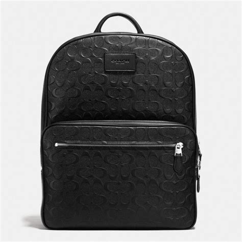 Coach Hudson Backpack In Signature Crossgrain Leather Modesens