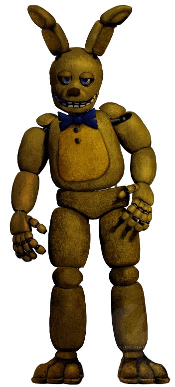 Golden Bonnie Five Nights At Freddys Fnaf Characters Mario