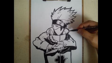 Como Dibujar A Kakashi Naruto How To Draw Kakashi Naruto Youtube