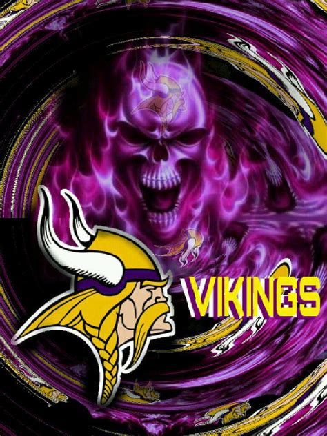 Minnesota Vikings Wallpaper Cool Hd Cool Minnesota Viking Logo