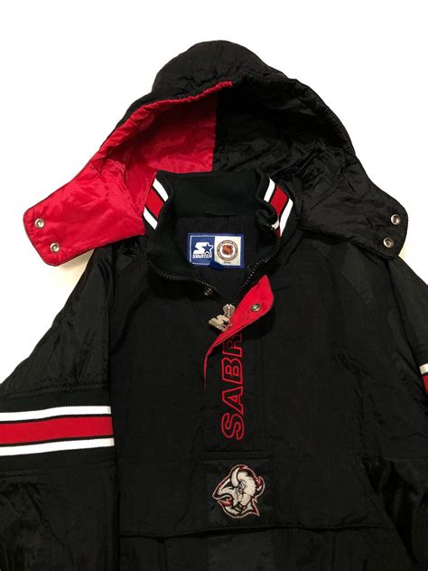 Vintage 90s Starter Buffalo Sabres Jacket Coat Etsy