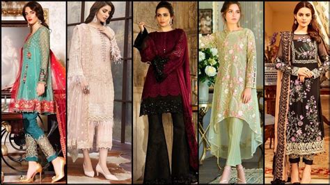 Most Elegant And Stylish 3 Piece Fancy Dresses For Girls And Women Latest Fancy Dresses Designs