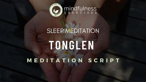Sleep Meditation Tonglen Guided Meditation Script Youtube