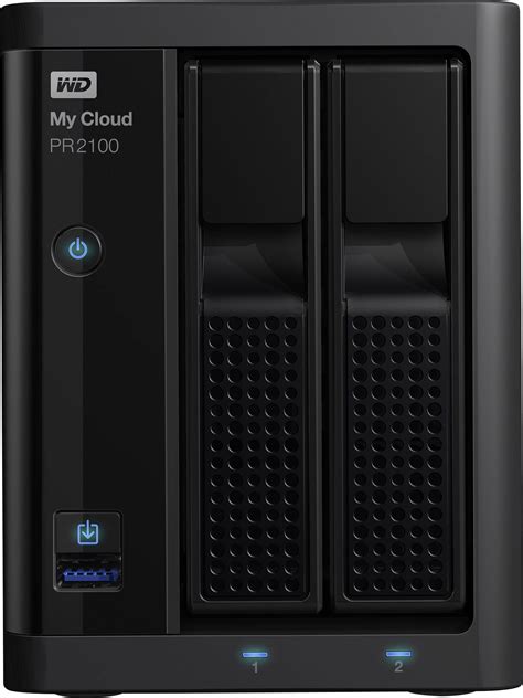 Wd My Cloud™ Pro Pr2100 Wdbbcl0120jbk Eesn Nas Server 12 Tb Business