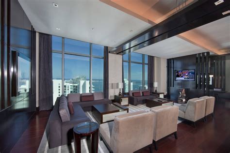 Jw Marriott Marquis Miami Presidential Suite Living Area Traveling