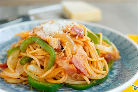 Japanese Style Neapolitan Spaghetti