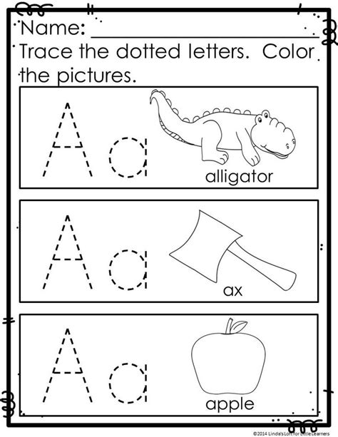 Abc Printables For Kindergarten Stacey Binders English Worksheets
