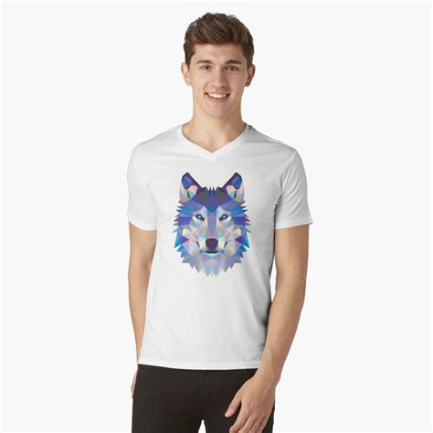 Geometric Wolf Essential T Shirt By Esotericexposal Geometric Wolf
