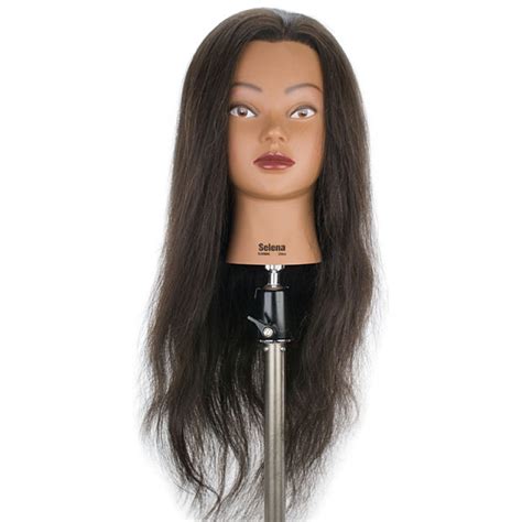 Selena Super Long 100 Human Hair Cosmetology Mannequin Head By