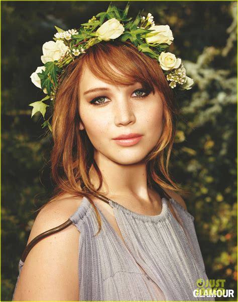 Jennifer Lawrence Covers Glamour April 2012 Photo 2634570 Hunger Games Jennifer Lawrence