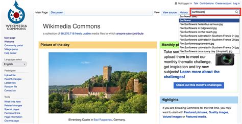 Finding Images On Wikimedia Commons Finding And Using Openly Licensed Images A Quick Guide