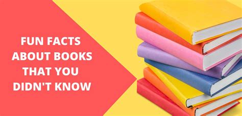 18 Fun Facts About Books That You Didnt Learn In School