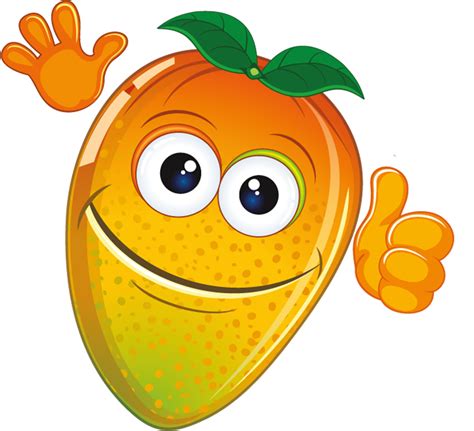 Mango clipart smiling mango, Mango smiling mango 