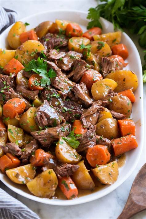 Best Ever Crock Pot Roast Easy Flavorful And Love That The Veggies