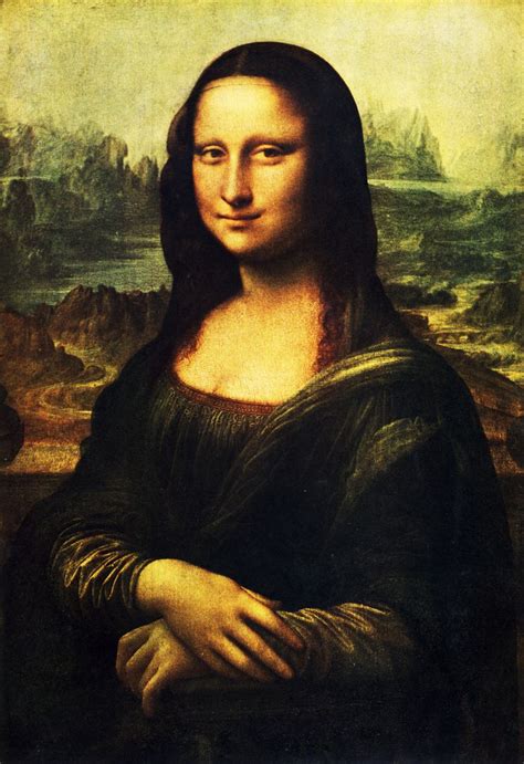 Foto Mona Lisa Leonardo Da Vinci Senha