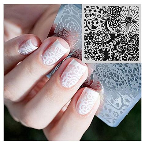Buy Nicole Diary Nail Art Stamp Template Flourishing Image Stamping