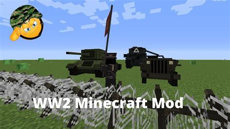 Ww2 Mod In Minecraft Minecraft Mods Youtube