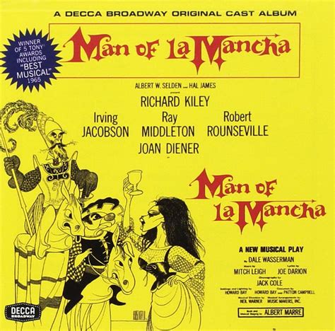 man of la mancha by original broadway cast recording richard kiley uk music