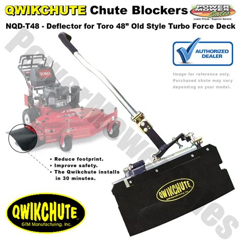 Qwikchute Nqd T48 For Sale At Lawn Mower Chute System