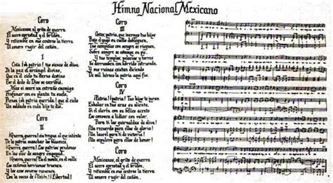 Lo Que No Sabías Del Himno Nacional Mexicano