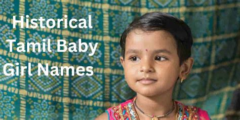 100 Historical Tamil Baby Girl Names 2023 Embracing Heritage And