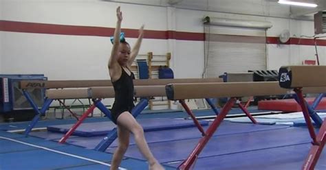 9 Year Old Gymnast Breaks World Record With 42 Flips