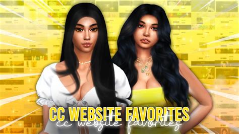 💛 30 Go To Cc Websites 4 Sims 4 Cc Favorites Youtube