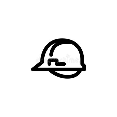 Safety Helmet Icon Stock Vector Illustration Of Miner 181912318