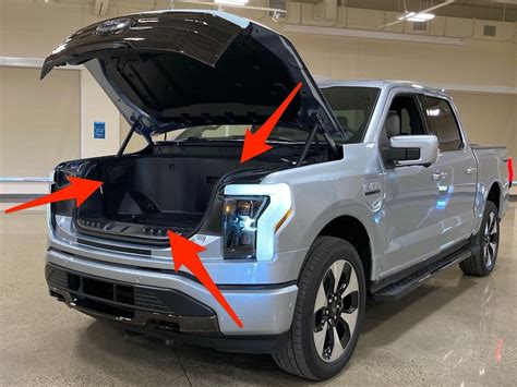 The Ford F 150 Lightnings Massive Frunk Is Packed With Useful Features
