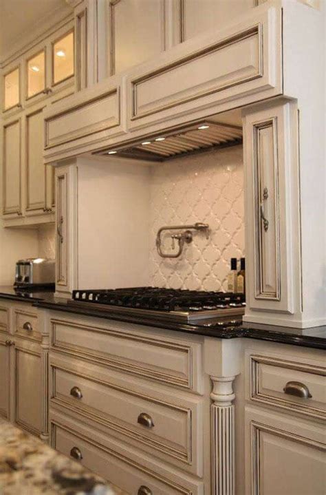 Antique White Kitchen Cabinets Ideas Blow Your Lentine Marine