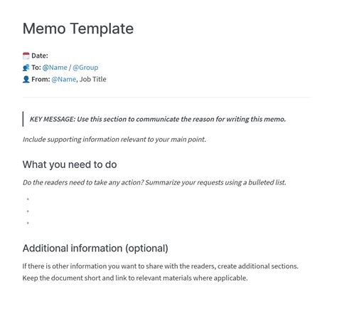 How To Write A Business Memo Format Templates And Examples