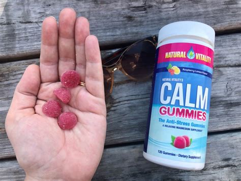 Calm Gummies — Vegan Cherry Natural Calm Gummies