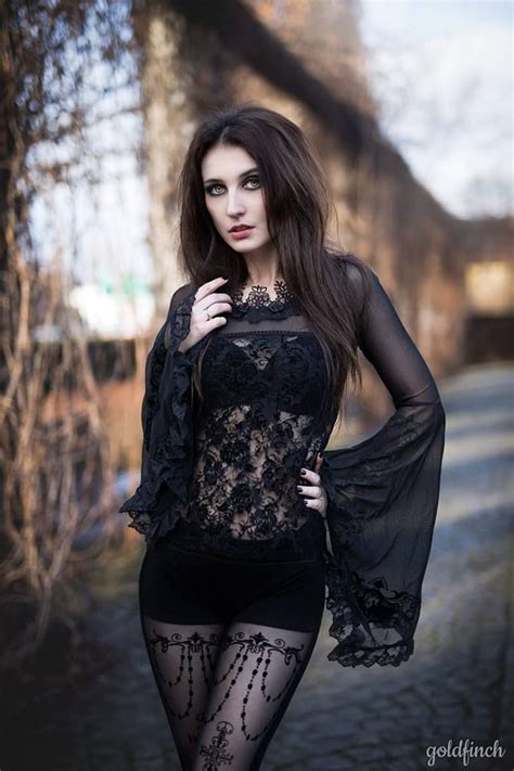 50 Shades Of Goth Gothic Fashion Women Fashion Model