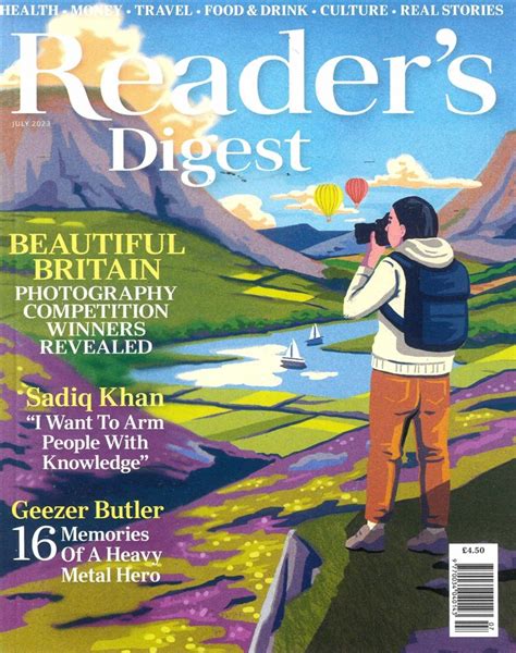 Readers Digest Magazine Subscription