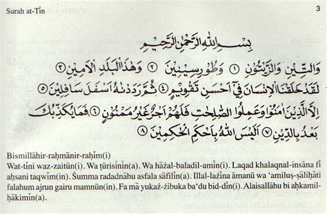 Bacaan surat at tin dilengkapi dengan tulisan arab, latin & terjemahan bahasa indonesia. MEDIA PEMBELAJARAN Pendidikan Agama Islam PAI: RPP ...