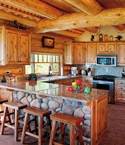 11 Cabin Kitchen Ideas For A Rustic Mountain Retreat Log Home