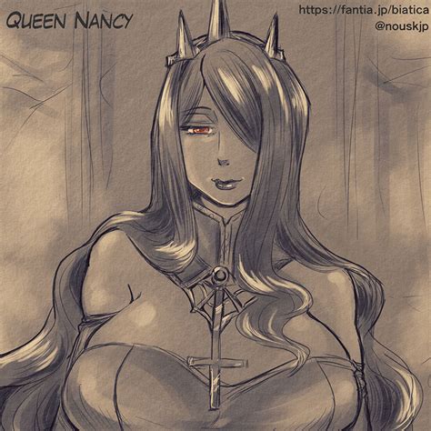 Rule 34 Huge Breasts Milf Monochrome Nousk Queen Nancy Skullgirls