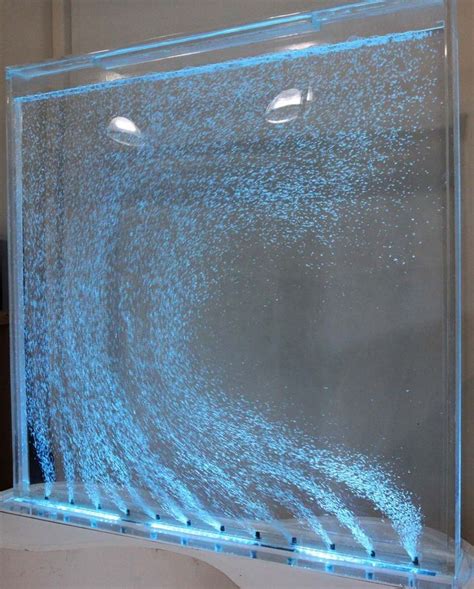 600fs 71 Large Floor Standing Led Bubble Wall Indoor Fountain